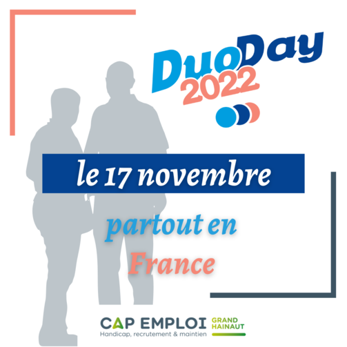 DuoDay 2022 le 17 novembre partout en France