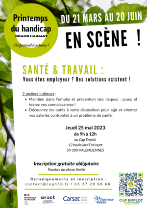 Printemps du handicap - Sante et travail V